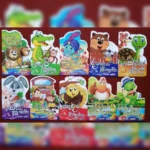 Normal Design 10pcs Kids Books Pack | ලොකු අකුරු, කාඩ්බෝඩ් පිටු සහිත පොත් කට්ටලය 2